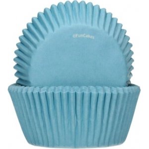 Muffinsformer - Lyseblå - Funcakes - 48-pakning Muffinsformer - Lyseblå - Funcakes - 48-pakning