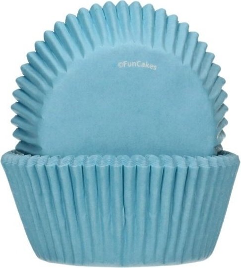Muffinsformer - Lyseblå - Funcakes - 48-pakning Muffinsformer - Lyseblå - Funcakes - 48-pakning