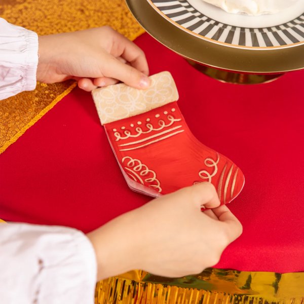 Servietter - Julestrmpe - 10-pakning