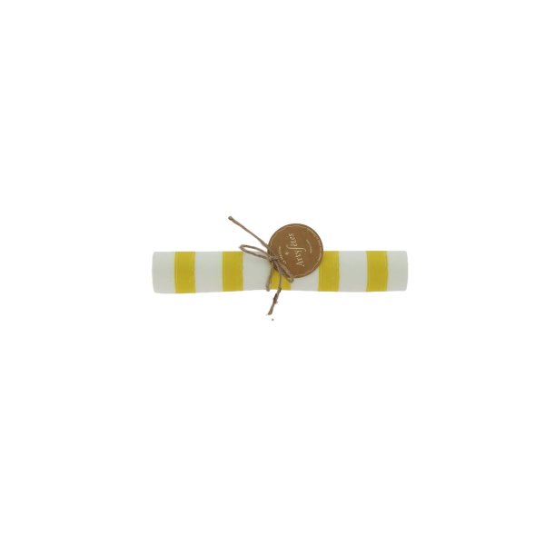Stoffløper - Gul - 28 cm x 3 m Stoffløper - Gul - 28 cm x 3 m