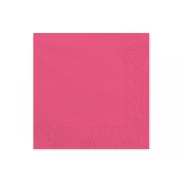 Servietter - Mørk rosa Servietter - Mørk rosa