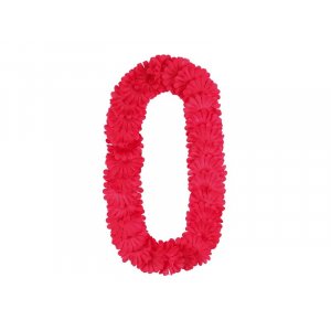 Hawaiisk krans - R�d rose - 120 cm