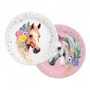 Papirtallerkener - Hester - 23 cm - 8-pakning Papirtallerkener - Hester - 23 cm - 8-pakning