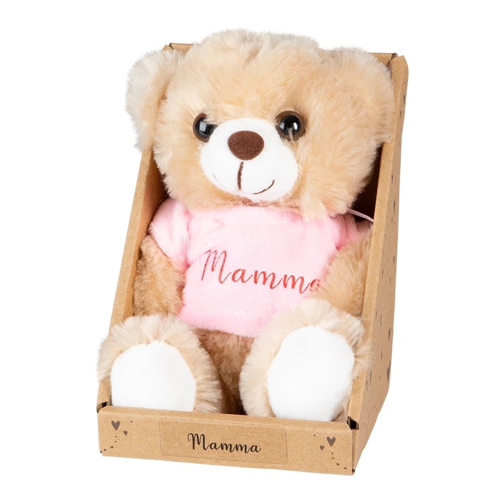 Teddybjørn - Mamma - 15 cm - Morsdag