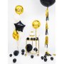 Miniballonger Pastell - Premium 12 cm - Svart - 10-pakning
