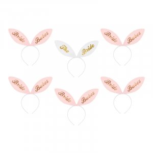 Tiara - 6-pakning - Bride Squad