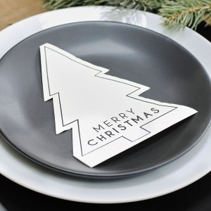 Servietter - Grantre - God Jul - 16-pakning