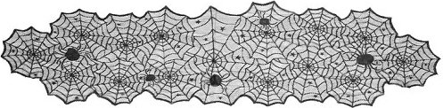 Bordløper - Halloween - Edderkoppnett Bordløper - Halloween - Edderkoppnett