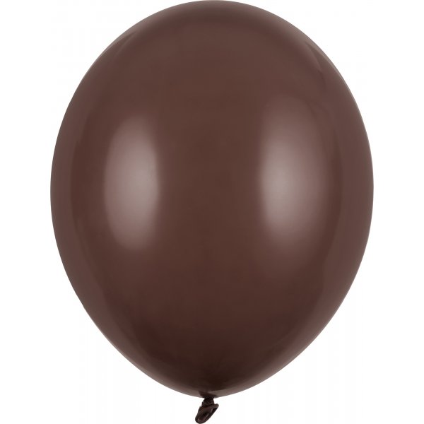 Miniballonger Pastell - Premium 12 cm - Brun - 10-pakning Miniballonger Pastell - Premium 12 cm - Brun - 10-pakning