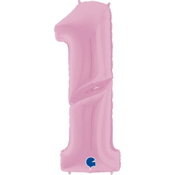 Mega tallballong - lys rosa 1. - 1,64 m Mega tallballong - lys rosa 1. - 1,64 m