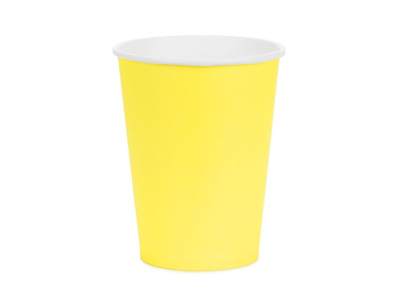 Papirkopp - Gul - 250ml - Papirkopper, Borddekking
