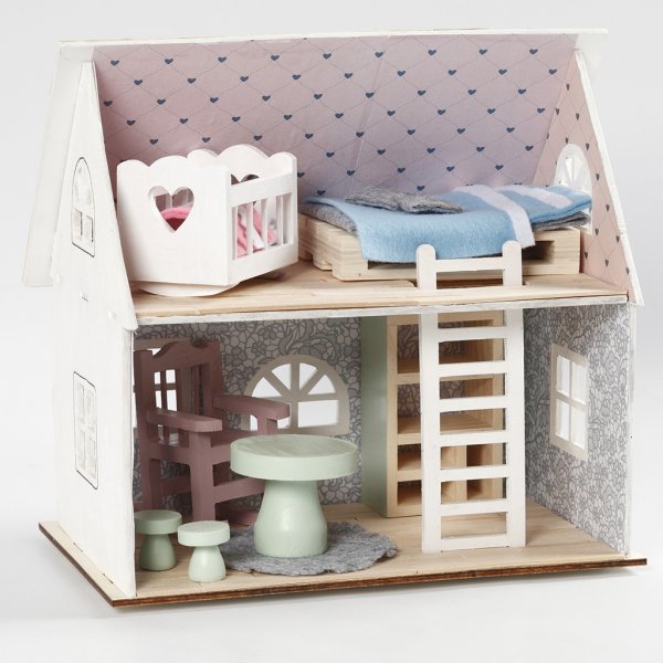 Trehus - To etasjer - 25 cm