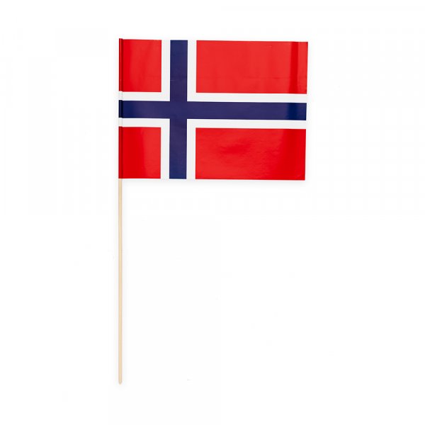 Vimpler - Norge - 20x30 cm - 10-pakning Vimpler - Norge - 20x30 cm - 10-pakning