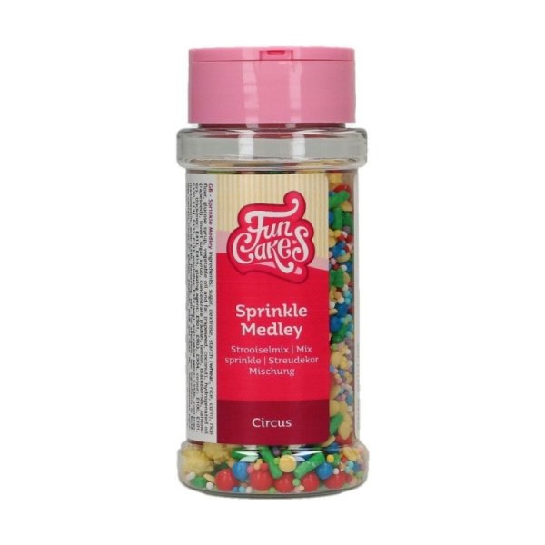 Strøblanding - Circus - FunCakes - 65g Strøblanding - Circus - FunCakes - 65g