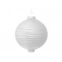 Papirlykt LED - Hvit - 20 cm