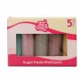 Sugarpaste - Mixpack - Naturlige farger Sugarpaste - Mixpack - Naturlige farger