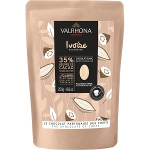 Hvit sjokolade - Ivoire - 250g - Valrhona