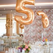 Nummerballonger til bryllup Nummerballonger til bryllup
