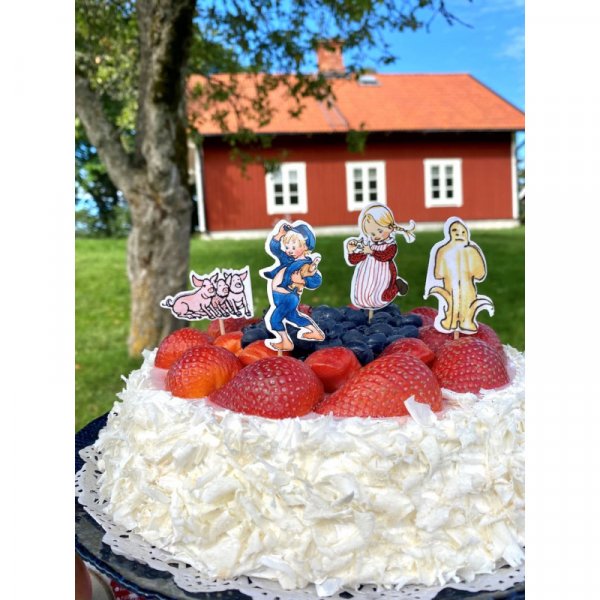 Cake Picks - Emil i L�nneberga - 8-pakning