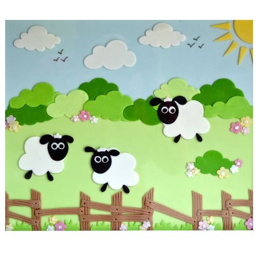 Kakeformer - Fluffy Clouds - 5-pakning Kakeformer - Fluffy Clouds - 5-pakning