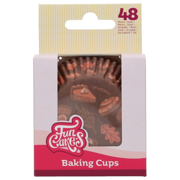 Muffinsformer - Cozy Fall - 48 stk Muffinsformer - Cozy Fall - 48 stk