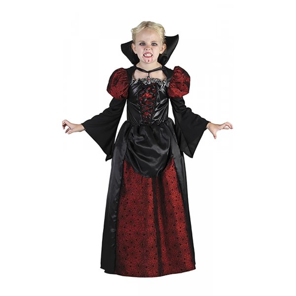 Kostyme - Vampyr - Jente - 110-116 Kostyme - Vampyr - Jente - 110-116
