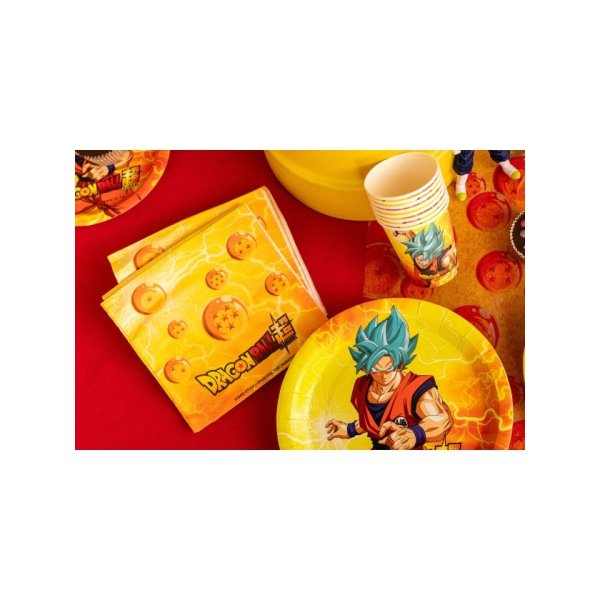 Servietter - Dragon Ball Super - 33x33 cm - 20-pakning Servietter - Dragon Ball Super - 33x33 cm - 20-pakning