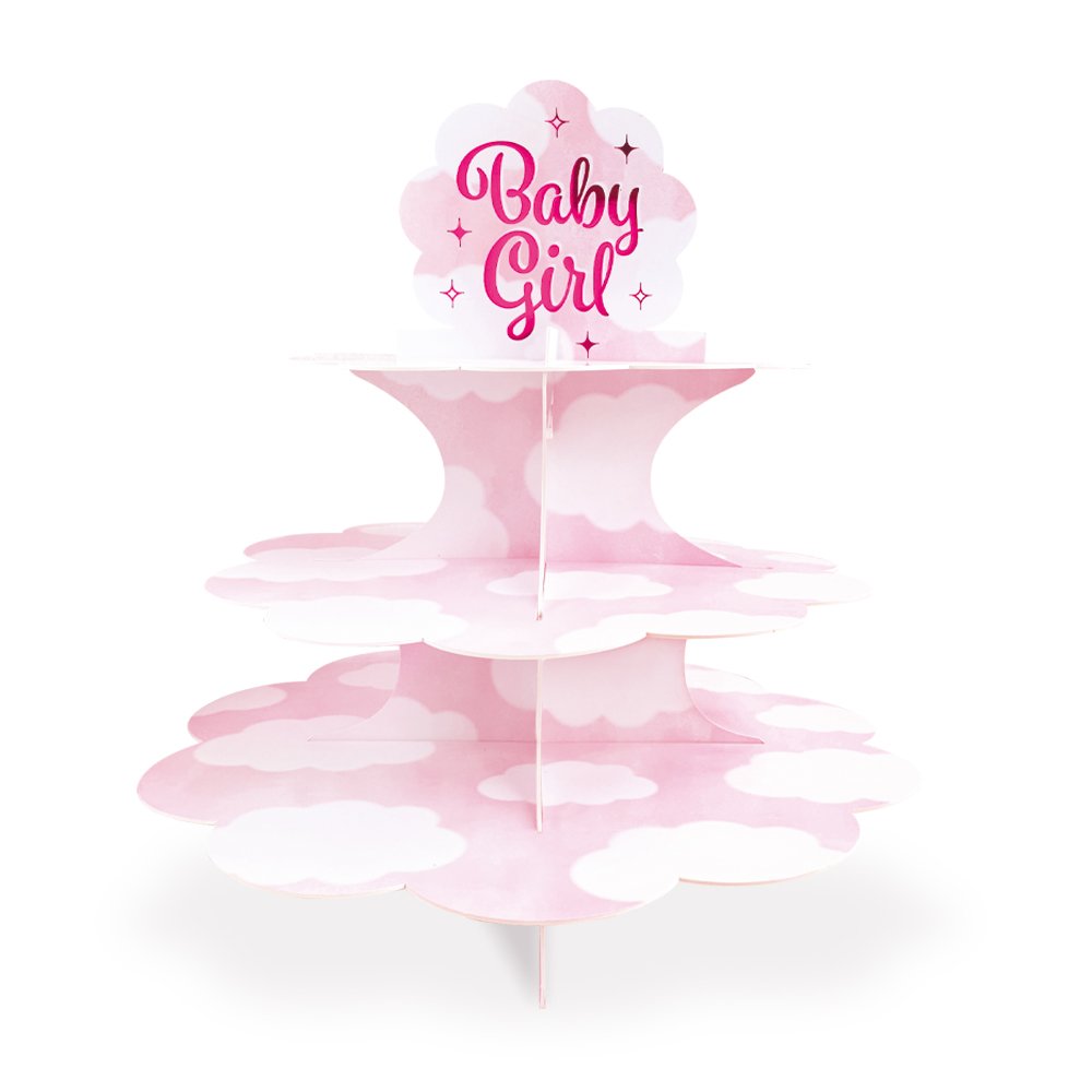 Kakefat – Babyjente – Cupcake-stativ