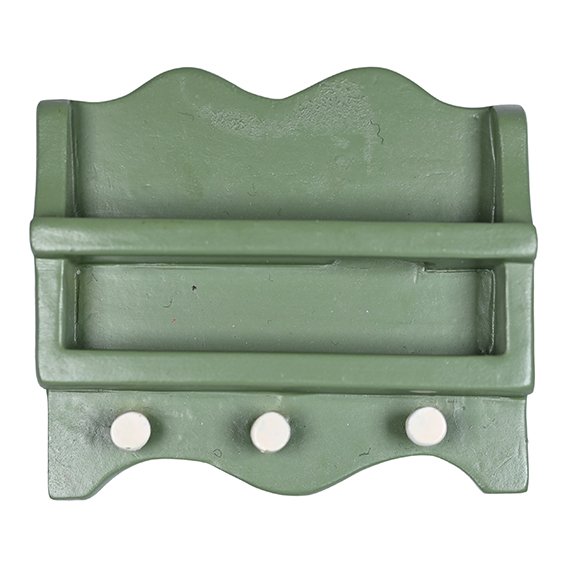 Miniartikler - Grønn vegghylle Miniartikler - Grønn vegghylle