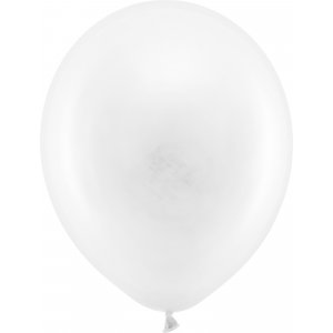 Pastellballonger - Standard 30 cm - Hvit