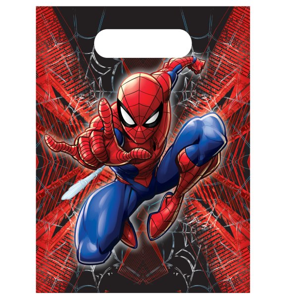 Festposer/Fiskeposer - Spiderman - 6-pakning Festposer/Fiskeposer - Spiderman - 6-pakning
