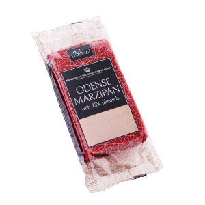 Marsipan Rød - 200g - Odense Marsipan Marsipan Rød - 200g - Odense Marsipan