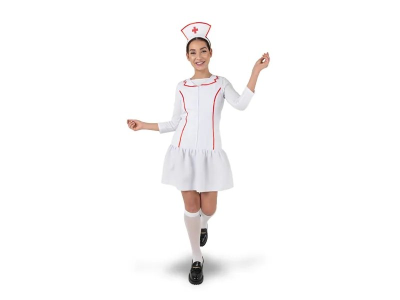 Sykepleier – Kostyme – Medium – Halloween-kostyme, Halloween