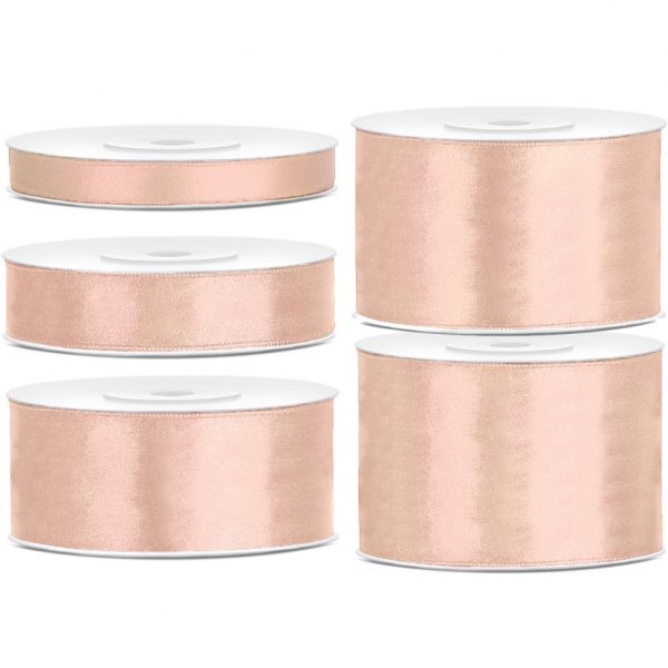 Satengbnd - Aprikos - 25 m