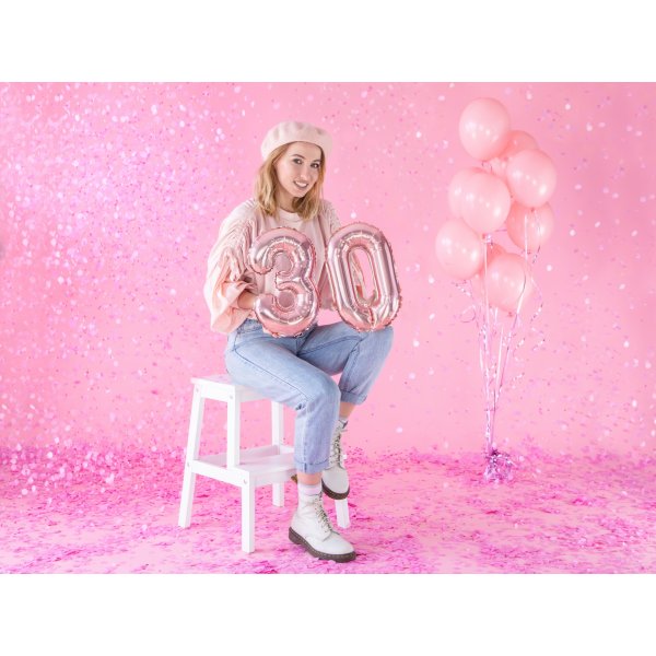 Pastellballonger - Premium 27 cm - Babyrosa - 50-pakning Pastellballonger - Premium 27 cm - Babyrosa - 50-pakning