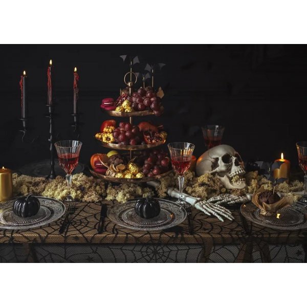 Duk - Halloween - Spindelvev - 135x180 cm