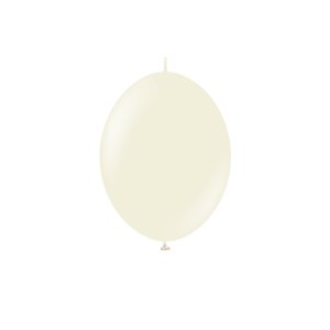 Lateksballonger - K-Link Hvit Sand 13 cm 50-pakning