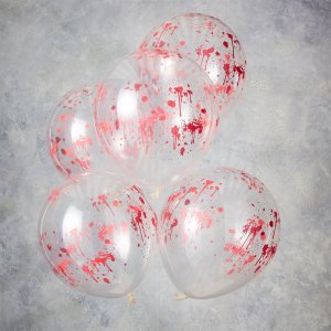 Ballonger - Blodsprut - Let's get Batty - 5-pakning