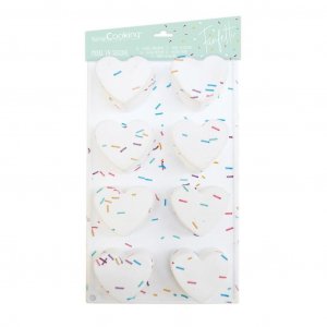 Silikonform - Funfetti Hjerte