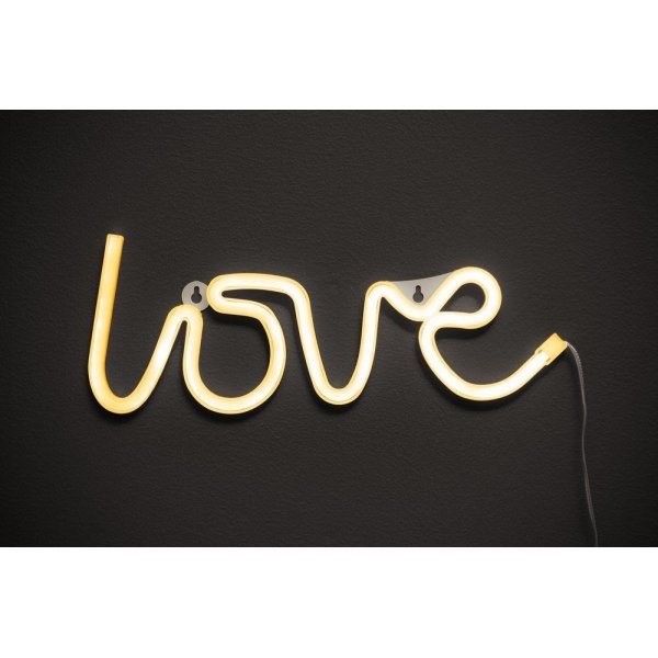 LED neonskilt - Kjærlighet - 32,5 x 11,5 cm LED neonskilt - Kjærlighet - 32,5 x 11,5 cm