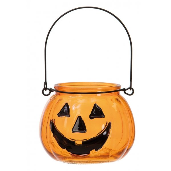 Telysholder - Halloween - Oransje gresskar Telysholder - Halloween - Oransje gresskar