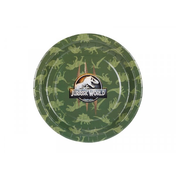 Papirtallerkener Jurassic World - Mix Papirtallerkener Jurassic World - Mix