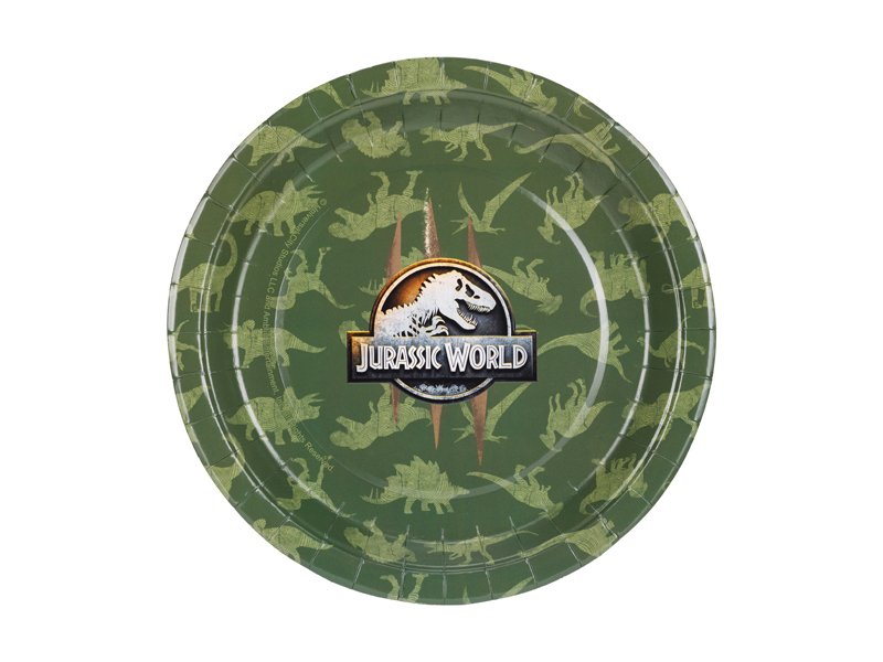 Papirtallerkener Jurassic World – Mix – Papirtallerkener til fester