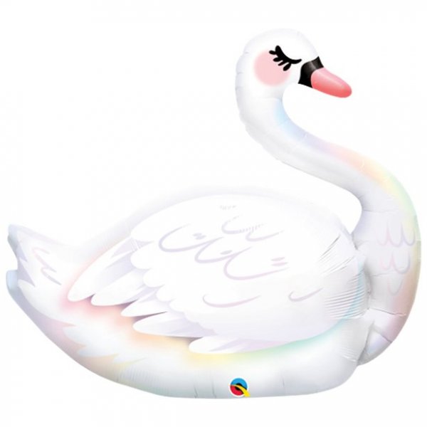 Folieballong - Swan