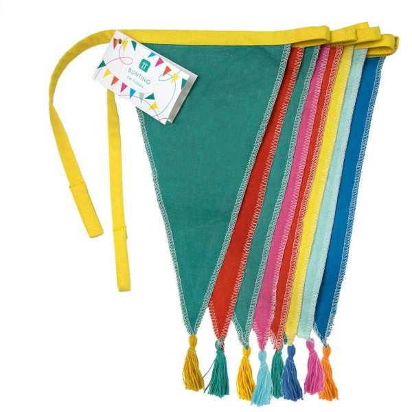 Stoffvimpel - Premium - Blandede farger - 3 m Stoffvimpel - Premium - Blandede farger - 3 m