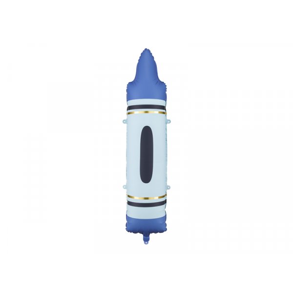 Folieballong - Fargestifter - Blå 23x104 cm Folieballong - Fargestifter - Blå 23x104 cm