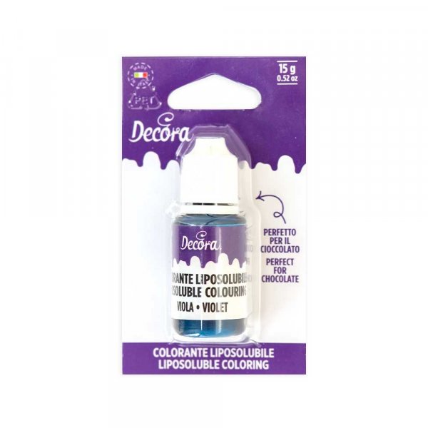 Flytende maling - Lilla - 15 g - Decora