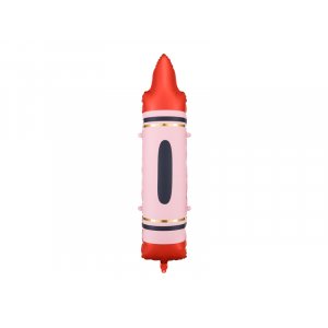 Folieballong - Fargestifter - Rd 23x104 cm