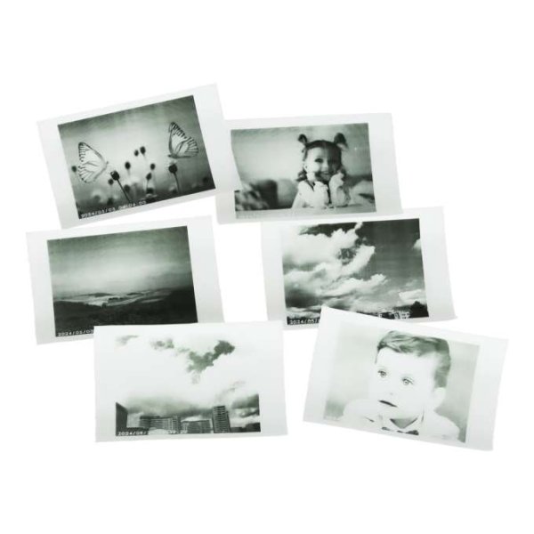 Instantkamera med termisk skriver 24MP 32GB SD-kort gr�nn - inkl. 3 papirruller