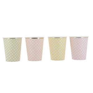 Pappkopper - Pastell - 8-pakning Pappkopper - Pastell - 8-pakning